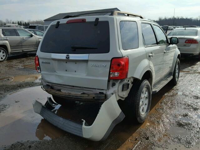 4F2CZ02Z88KM27859 - 2008 MAZDA TRIBUTE I BEIGE photo 4