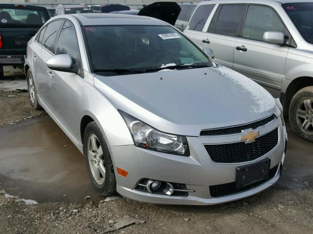 1G1PC5SB3E7342325 - 2014 CHEVROLET CRUZE LT SILVER photo 1