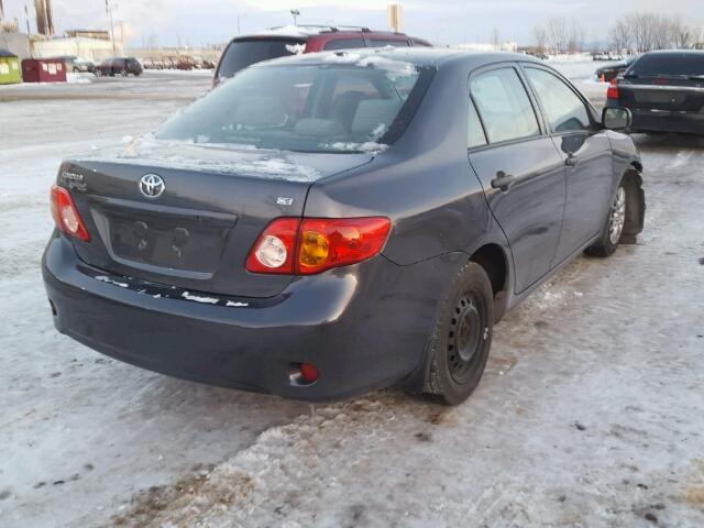 2T1BU4EE6AC444841 - 2010 TOYOTA COROLLA BA GRAY photo 4