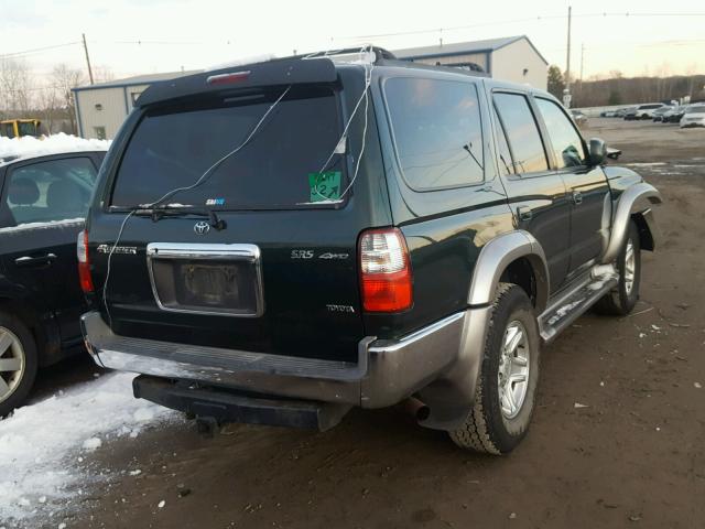 JT3HN86R520377987 - 2002 TOYOTA 4RUNNER SR GREEN photo 4