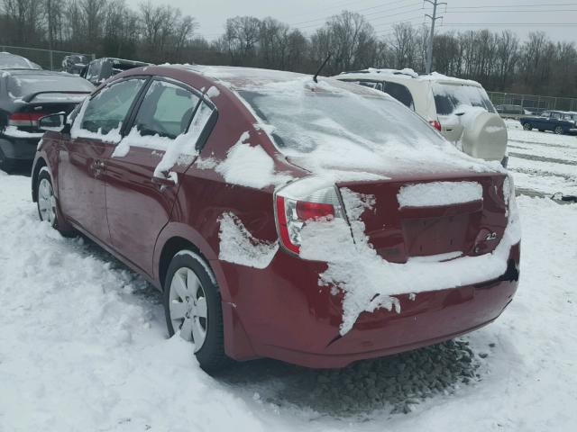 3N1AB61E47L633256 - 2007 NISSAN SENTRA 2.0 RED photo 3