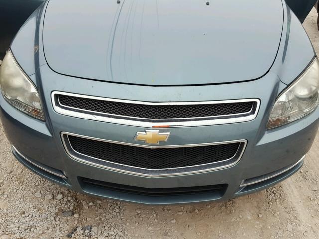 1G1ZG57B39F247300 - 2009 CHEVROLET MALIBU LS TEAL photo 7