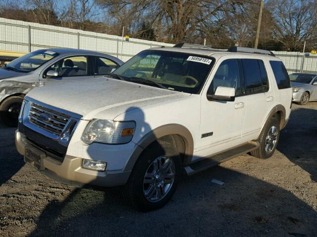1FMEU74E46UB40705 - 2006 FORD EXPLORER E WHITE photo 2