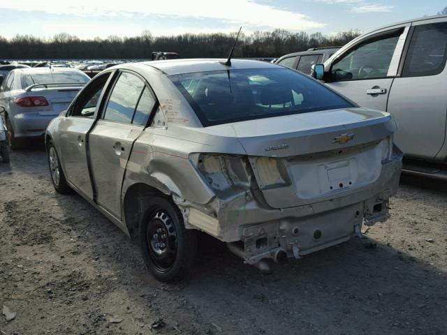 1G1PA5SH1D7325502 - 2013 CHEVROLET CRUZE LS TAN photo 3