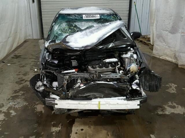 1HGES16395L015742 - 2005 HONDA CIVIC DX V GRAY photo 9