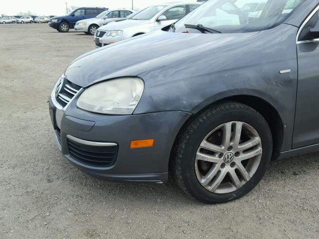 3VWEF71K47M079884 - 2007 VOLKSWAGEN JETTA WOLF GRAY photo 9