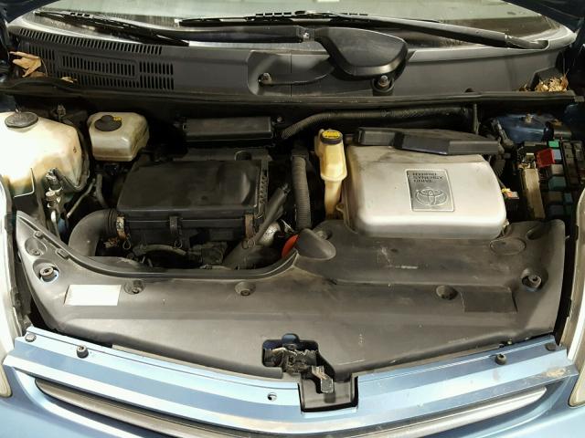 JTDKB20UX77594597 - 2007 TOYOTA PRIUS BLUE photo 7