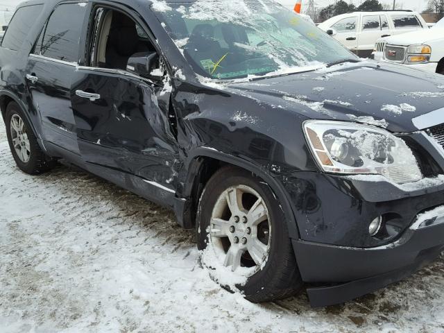 1GKEV33D19J158768 - 2009 GMC ACADIA SLT BLACK photo 9