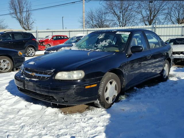 1G1NE52J2Y6337443 - 2000 CHEVROLET MALIBU LS BLACK photo 2