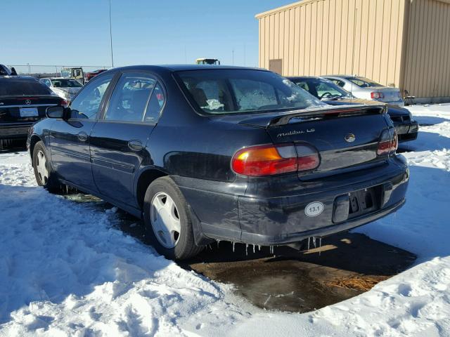 1G1NE52J2Y6337443 - 2000 CHEVROLET MALIBU LS BLACK photo 3