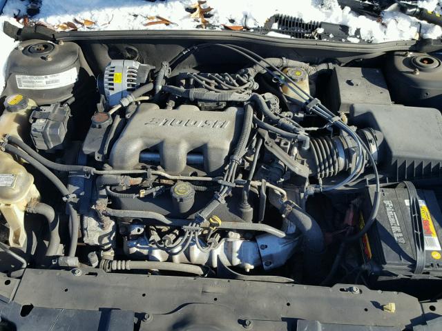 1G1NE52J2Y6337443 - 2000 CHEVROLET MALIBU LS BLACK photo 7
