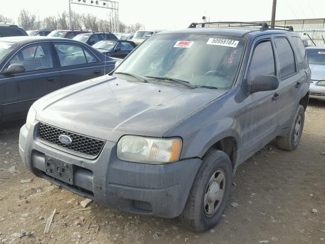 1FMYU02123KB89588 - 2003 FORD ESCAPE XLS GRAY photo 2