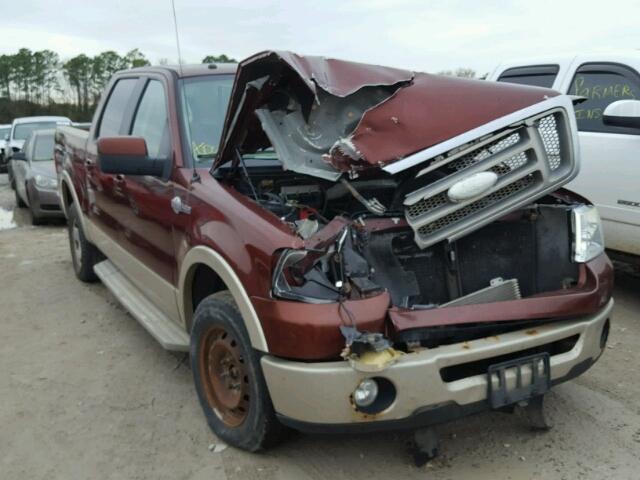 1FTPW12V77KD42510 - 2007 FORD F150 SUPER BROWN photo 1