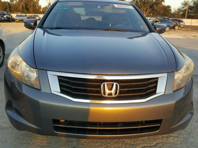 1HGCP2F34AA120290 - 2010 HONDA ACCORD LX GRAY photo 9