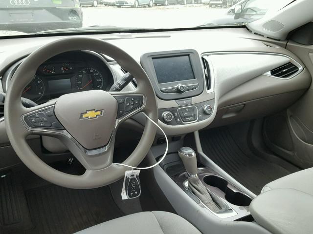 1G1ZB5ST7HF138447 - 2017 CHEVROLET MALIBU LS ლურჯი ფოტო 9
