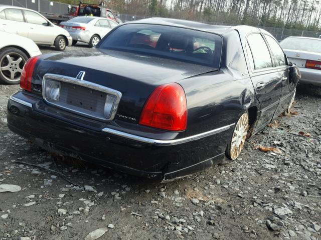 1LNHM81W94Y629056 - 2004 LINCOLN TOWN CAR E BLACK photo 4