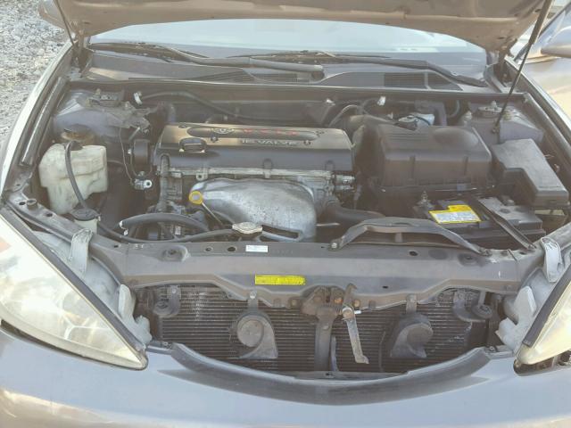 4T1BE32K94U937126 - 2004 TOYOTA CAMRY LE GRAY photo 7