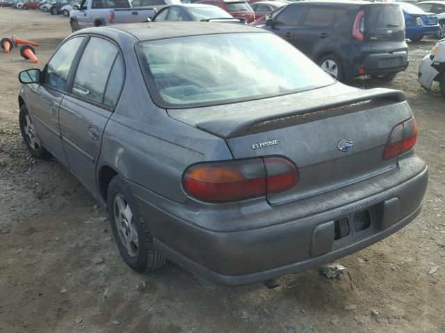 1G1ND52F85M185688 - 2005 CHEVROLET CLASSIC GRAY photo 3