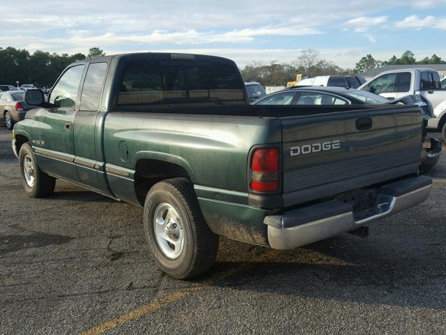 3B7HC13Z4XM509154 - 1999 DODGE RAM 1500 GREEN photo 3