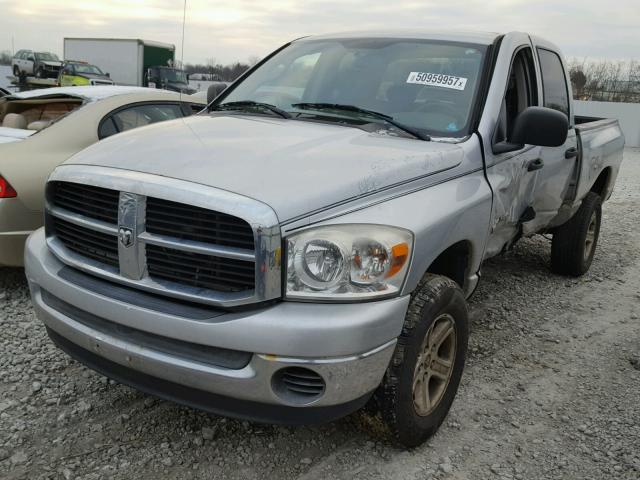 1D7HU18P67J636205 - 2007 DODGE RAM 1500 S SILVER photo 2