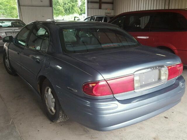 1G4HP54K6YU300746 - 2000 BUICK LESABRE CU BLUE photo 3