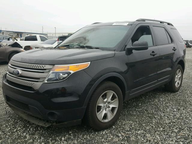 1FM5K7B85DGA73787 - 2013 FORD EXPLORER BLACK photo 2