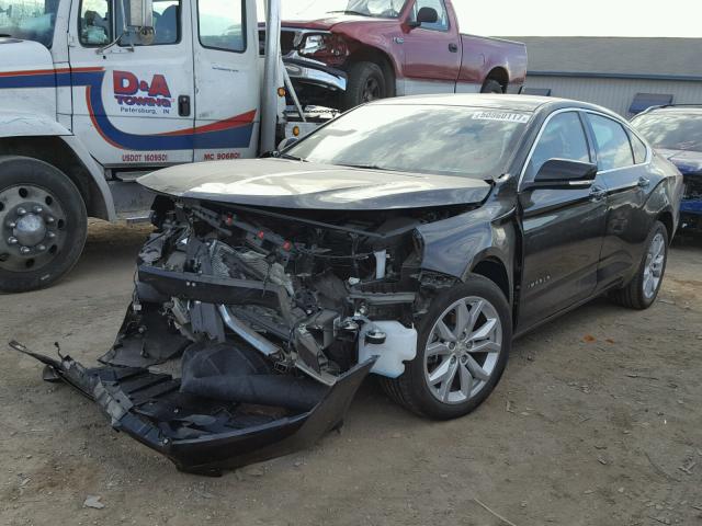 2G1105S3XJ9114922 - 2018 CHEVROLET IMPALA LT Սև լուսանկար 2