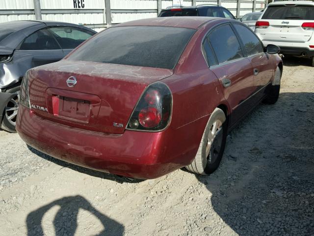 1N4AL11D42C147755 - 2002 NISSAN ALTIMA BAS RED photo 4