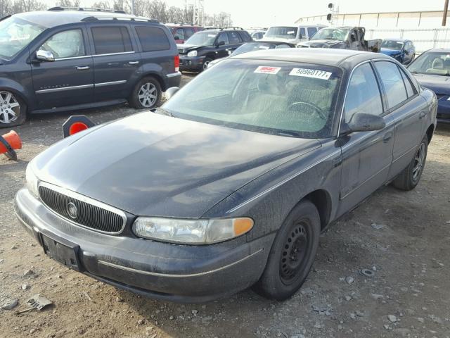 2G4WS52J421171439 - 2002 BUICK CENTURY CU BLACK photo 2