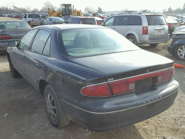 2G4WS52J421171439 - 2002 BUICK CENTURY CU BLACK photo 3