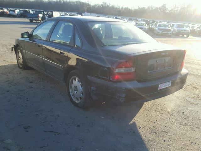 YV1TS94D511158591 - 2001 VOLVO S80 BLACK photo 3