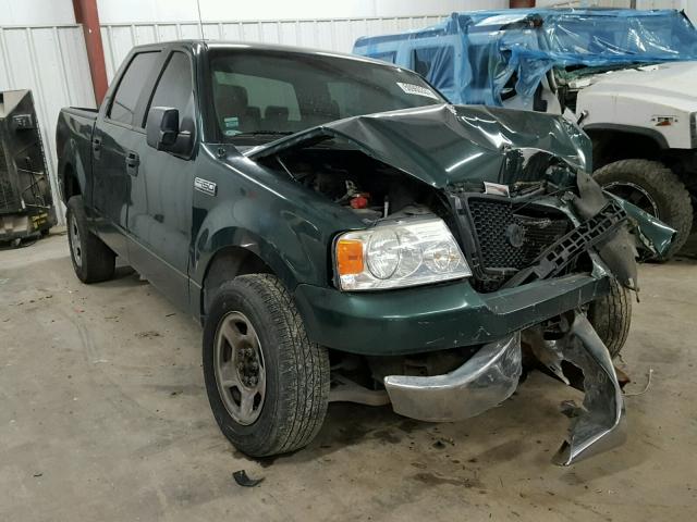 1FTRW12W57KD23410 - 2007 FORD F150 SUPER GREEN photo 1