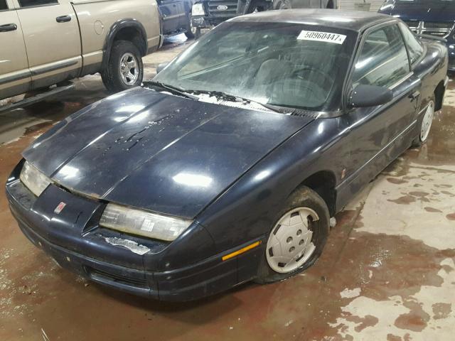 1G8ZE1590RZ113844 - 1994 SATURN SC1 BLUE photo 2