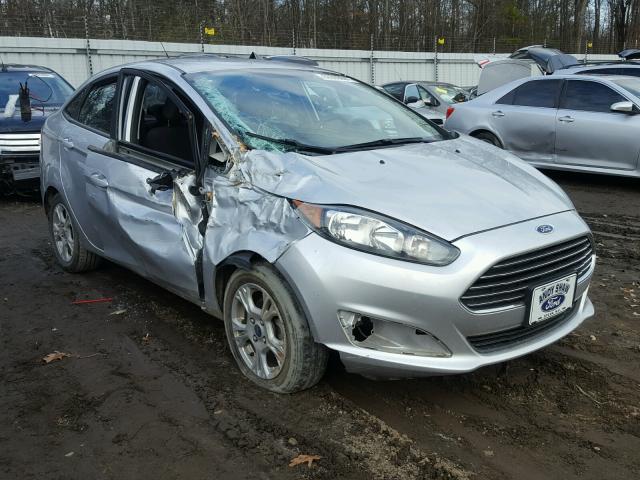 3FADP4BJ8EM107317 - 2014 FORD FIESTA SE SILVER photo 1