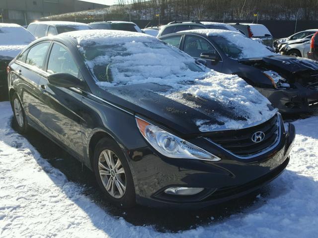 5NPEB4AC2DH651820 - 2013 HYUNDAI SONATA GLS BLACK photo 1