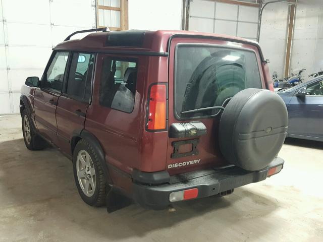 SALTP16453A798317 - 2003 LAND ROVER DISCOVERY RED photo 3