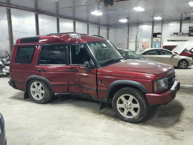 SALTP16453A798317 - 2003 LAND ROVER DISCOVERY RED photo 9