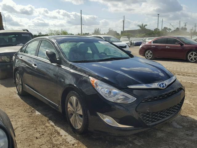 KMHEC4A41DA072892 - 2013 HYUNDAI SONATA HYB BLACK photo 1