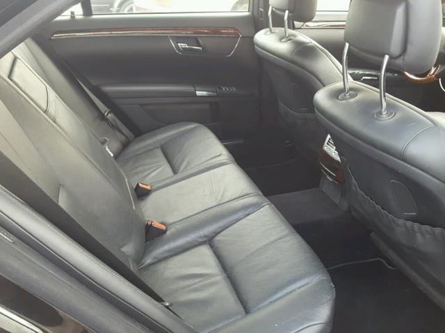 WDDNG86X68A217360 - 2008 MERCEDES-BENZ S 550 4MAT BLACK photo 6