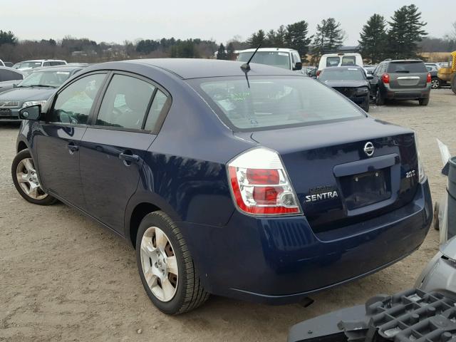 3N1AB61E47L628977 - 2007 NISSAN SENTRA 2.0 BLUE photo 3