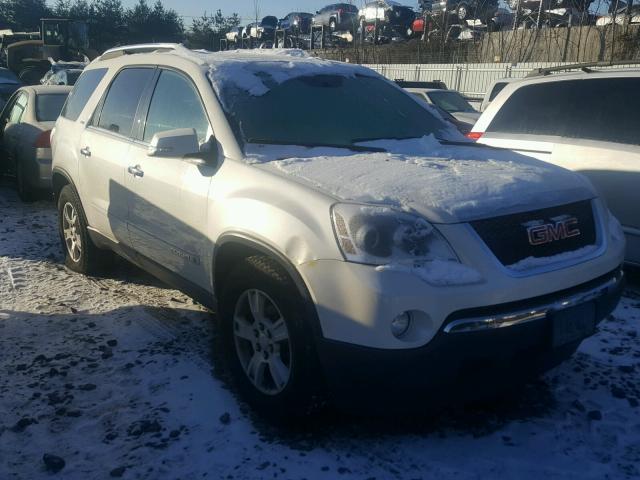 1GKEV33748J182295 - 2008 GMC ACADIA SLT WHITE photo 1