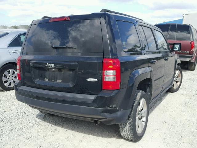 1C4NJPFB7DD223607 - 2013 JEEP PATRIOT LA BLACK photo 4