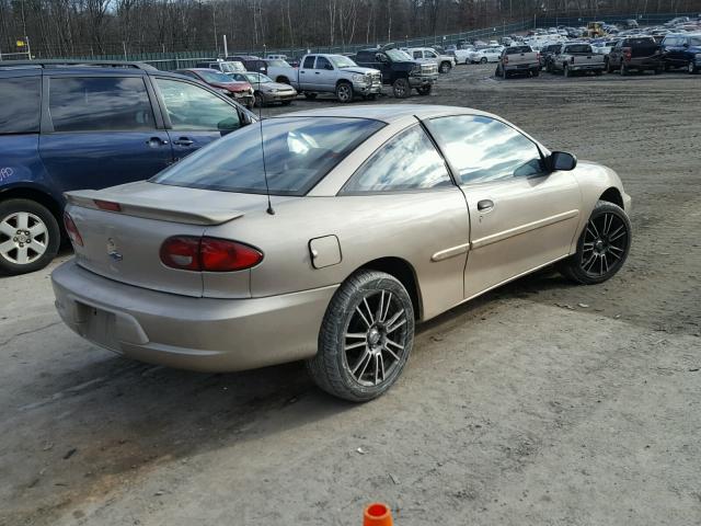 1G1JC1248Y7255475 - 2000 CHEVROLET CAVALIER TAN photo 4