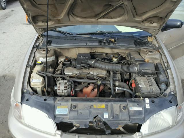 1G1JC1248Y7255475 - 2000 CHEVROLET CAVALIER TAN photo 7