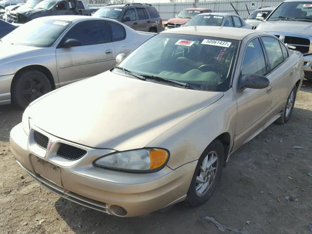 1G2NF52F13C148037 - 2003 PONTIAC GRAND AM S თაფლისფერი ფოტო 2