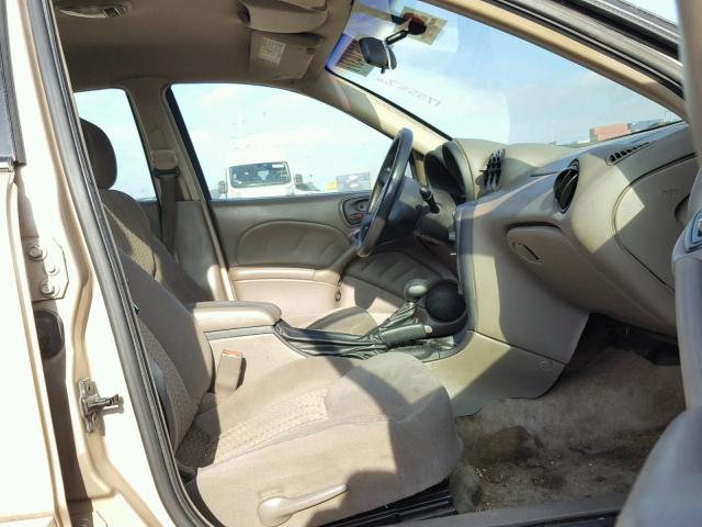 1G2NF52F13C148037 - 2003 PONTIAC GRAND AM S თაფლისფერი ფოტო 5