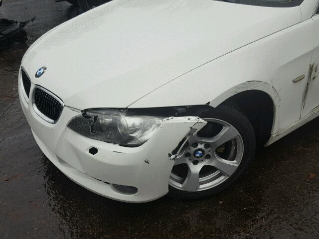 WBAWV13568P120393 - 2008 BMW 328 I SULE WHITE photo 9