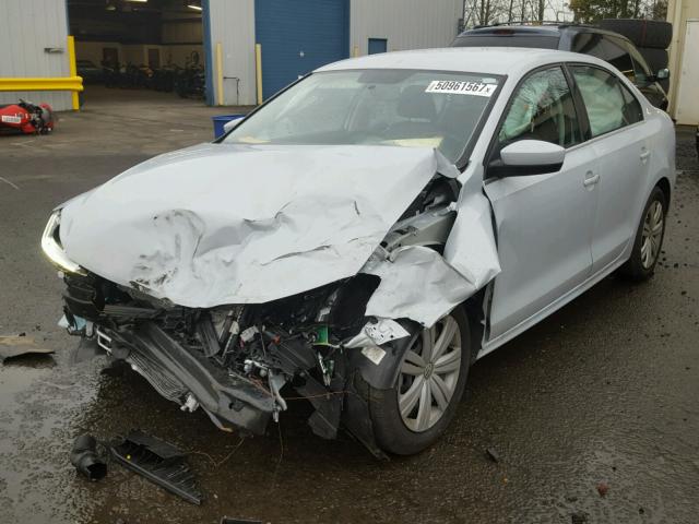 3VW2B7AJ1HM396769 - 2017 VOLKSWAGEN JETTA S Ağ foto 2