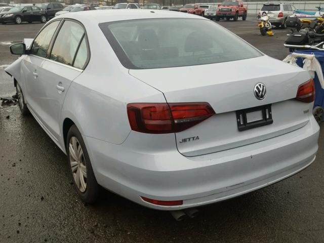 3VW2B7AJ1HM396769 - 2017 VOLKSWAGEN JETTA S Ağ foto 3