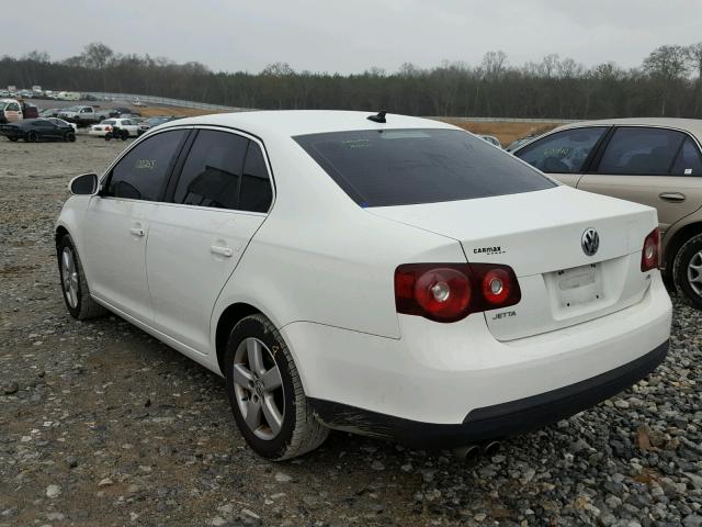 3VWRM71K59M068855 - 2009 VOLKSWAGEN JETTA SE WHITE photo 3